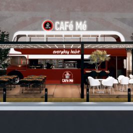 CAFe Me Red Bus